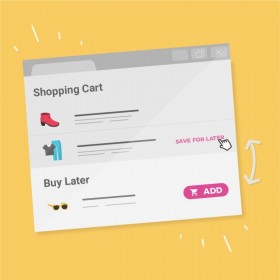 ماژول لیست خرید بعدی و علاقه مندی کاربر