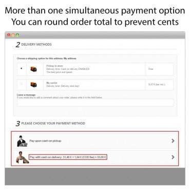 ماژول پرداخت در محل پرستاشاپ