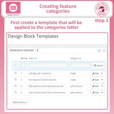 ماژول دسته بندی ویژه پرستاشاپ