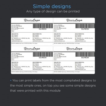 ماژول پرینت لیبل مرسولات پرستاشاپ