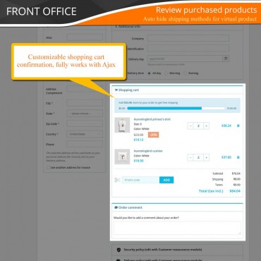 ماژول پرداخت در یک صفحه پرستاشاپ کاری از شرکت ETS-Soft