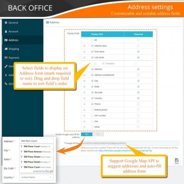 ماژول پرداخت در یک صفحه پرستاشاپ کاری از شرکت ETS-Soft