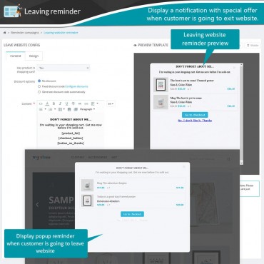 ماژول یادآوری سبدهای خرید رها شده با امکان ارسال ایمیل خودکار