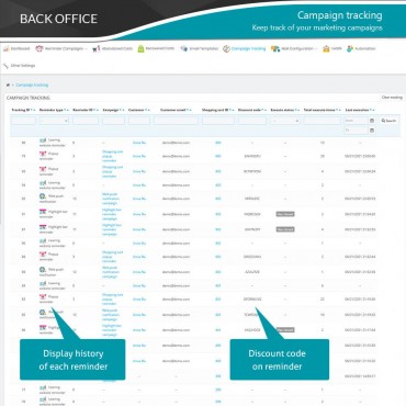 ماژول یادآوری سبدهای خرید رها شده با امکان ارسال ایمیل خودکار