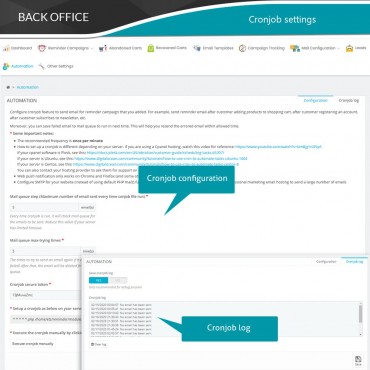 ماژول یادآوری سبدهای خرید رها شده با امکان ارسال ایمیل خودکار
