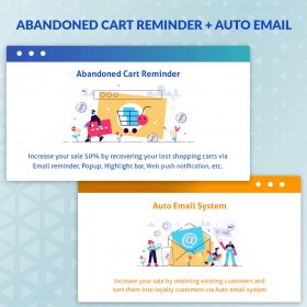 ماژول یادآوری سبدهای خرید رها شده با امکان ارسال ایمیل خودکار