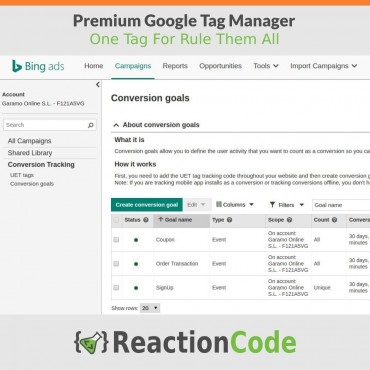 ماژول مدیریت تگ گوگل - Premium Google Tag Manager Module