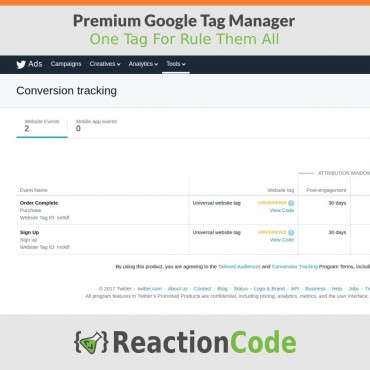 ماژول مدیریت تگ گوگل - Premium Google Tag Manager Module
