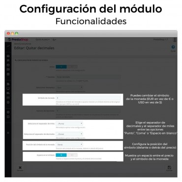 ماژول حذف عدد اعشار از واحد پول پرستاشاپ