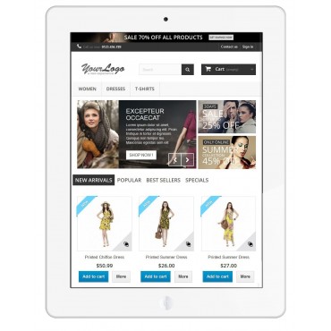 آموزش ساخت منوی افقی متحرک و Transparent در پرستاشاپ