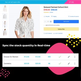 ماژول تعریف زمان انقضای سبد خرید و رزرو محصول پرستاشاپ