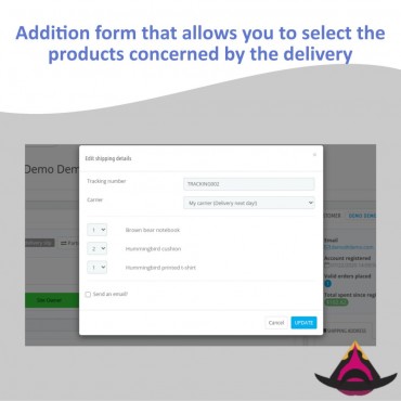 ماژول تخصیص چند حامل به یک سفارش پرستاشاپ