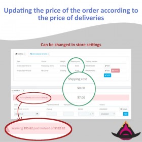 ماژول تخصیص چند حامل به یک سفارش پرستاشاپ