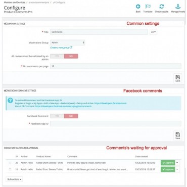 ماژول نظرات پیشرفته محصول پرستاشاپ