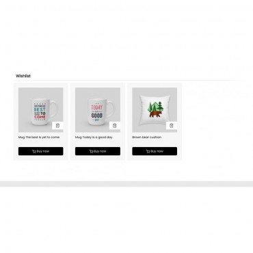 ماژول لیست علاقه مندی پرستاشاپ