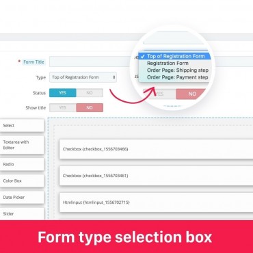 ماژول فیلد سفارشی پرستاشاپ - ثبت نام و پرداخت