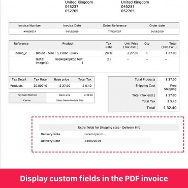 ماژول فیلد سفارشی پرستاشاپ - ثبت نام و پرداخت