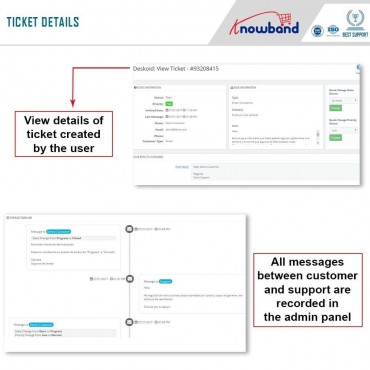 ماژول پشتیبانی پرستاشاپ - Deskoid Helpdesk