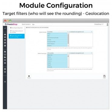 ماژول گرد کردن قیمت پرستاشاپ