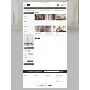 قالب Plumbing - قالب سخت افزار پرستاشاپ