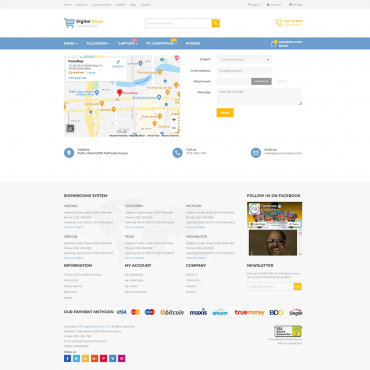 قالب رایگان پرستاشاپ - قالب فروشگاه دیجیتال پرستاشاپ