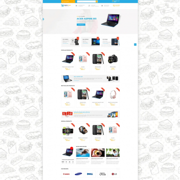 قالب رایگان پرستاشاپ - قالب فروشگاه دیجیتال پرستاشاپ