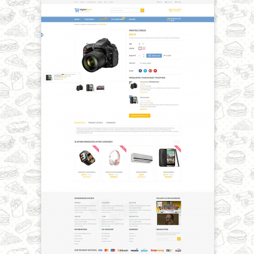 قالب رایگان پرستاشاپ - قالب فروشگاه دیجیتال پرستاشاپ