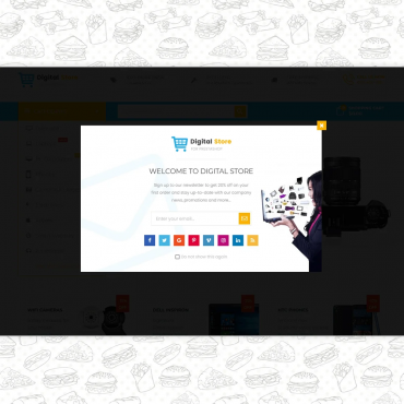 قالب رایگان پرستاشاپ - قالب فروشگاه دیجیتال پرستاشاپ