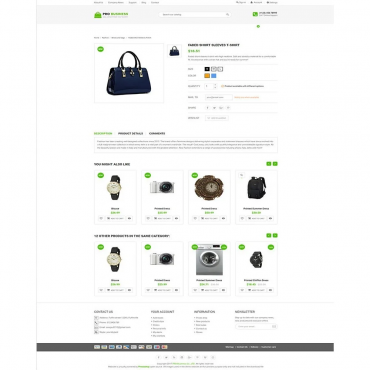 قالب بیزنس پرستاشاپ - Pro Business