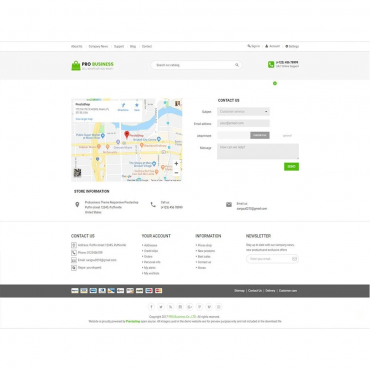 قالب بیزنس پرستاشاپ - Pro Business