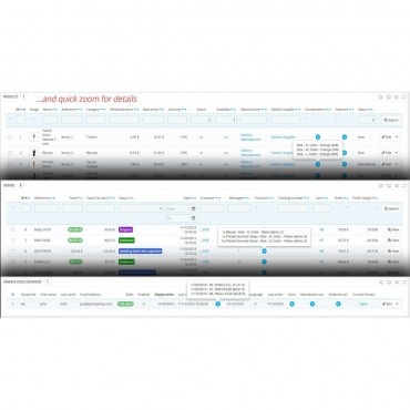 ماژول سفارشی سازی پنل مدیریت پرستاشاپ