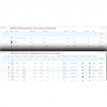 ماژول سفارشی سازی پنل مدیریت پرستاشاپ