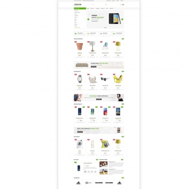 قالب آمازون پرستاشاپ - Amazonas