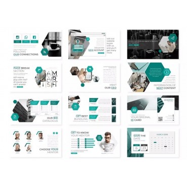 دانلود قالب پاورپوینت سمینار Amarish – Powerpoint Template