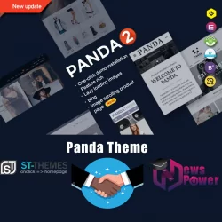 قالب اوریجینال پاندا (سانیتو) پرستاشاپ - Panda Theme