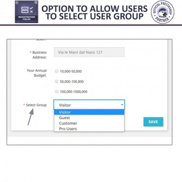 ماژول طراحی فرم ثبت نام پرستاشاپ