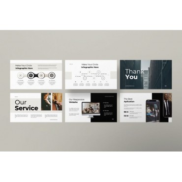 دانلود قالب پاورپوینت مدیریتی - Leader Presentation Template