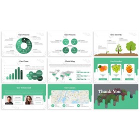 دانلود قالب گوگل اسلاید کاشت و پرورش میوه + پاورپوینت Fructus – Fruits Google Slides Template