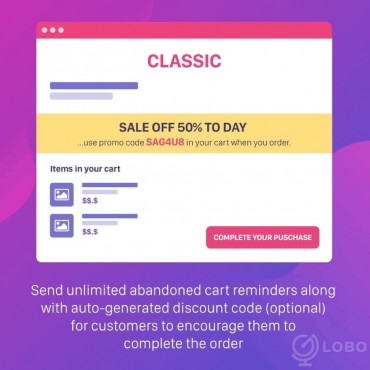 ماژول یادآوری سبدخرید رها شده 5 در 1