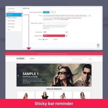 ماژول یادآوری سبدخرید رها شده 5 در 1