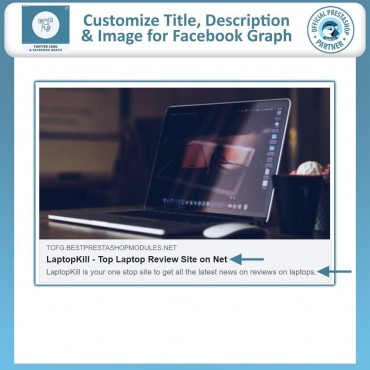 ماژول سئو شبکه های اجتماعی پرستاشاپ - افزونه SEO Open Graphs Tags