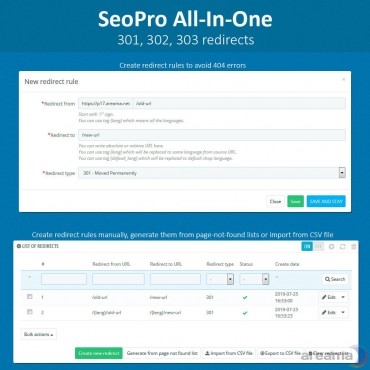 ماژول ابزارهای سئو پرستاشاپ - افزونه سئو پیشرفته پرستاشاپ