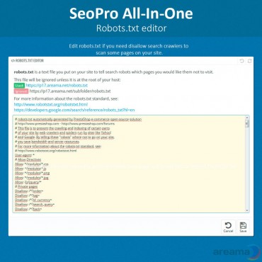 ماژول ابزارهای سئو پرستاشاپ - افزونه سئو پیشرفته پرستاشاپ