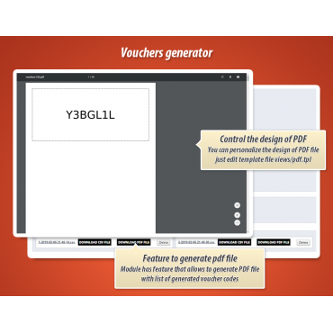 ماژول تولید کد تخفیف انبوه پرستاشاپ