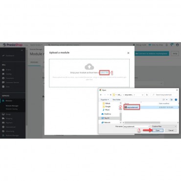 ماژول واترمارک پیشرفته پرستاشاپ - Easy WaterMark PRO Module