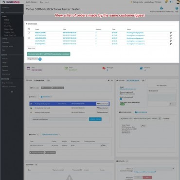 ماژول ترکیب سفارشات پرستاشاپ