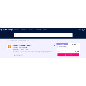 ماژول پاپ آپ پرستاشاپ - Creative Popup