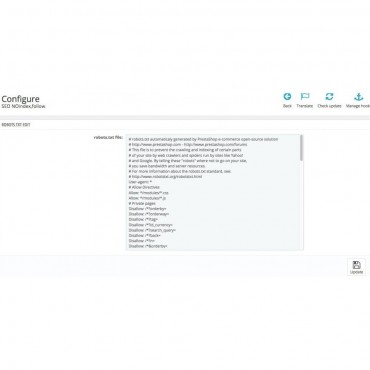 ماژول سئو پرستاشاپ - نوایندکس و فالو
