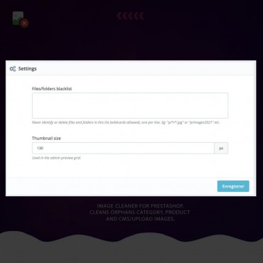 ماژول پاکسازی تصاویر اضافی پرستاشاپ