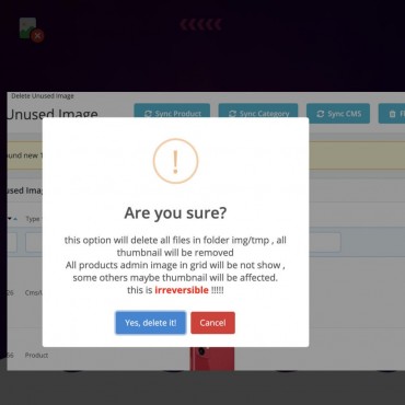 ماژول پاکسازی تصاویر اضافی پرستاشاپ
